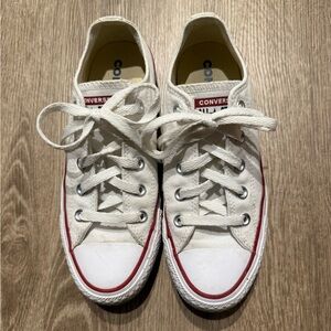 Women’s White Converse Chuck Taylor’s